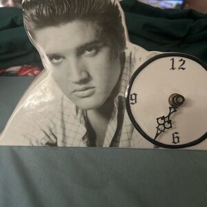 Black and White Decorative Clock